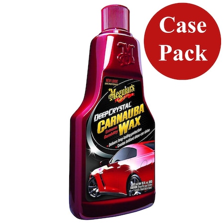 Meguiars Meguiar, s Deep Crystal®, Carnauba Wax - 16oz *Case of 6* A2216CASE